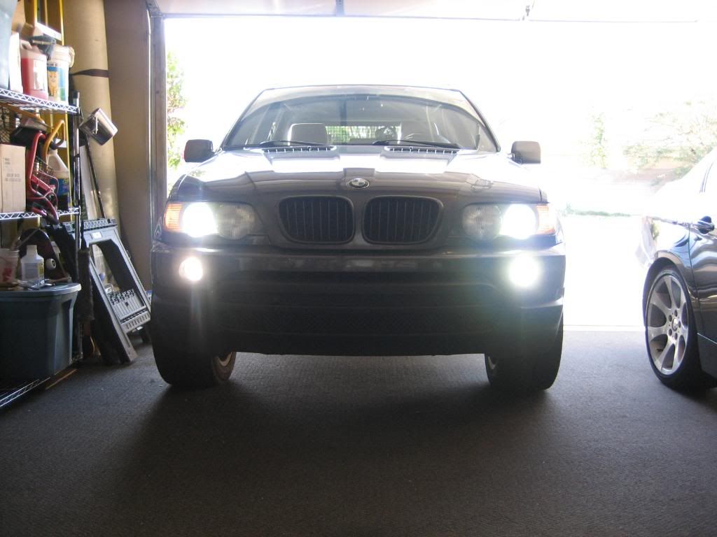 Latest mod HID fog lights installation